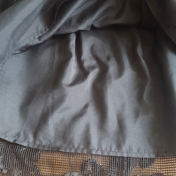 Worthington Petite Floral Mesh Style Skirt Pockets - Picture 4 of 12